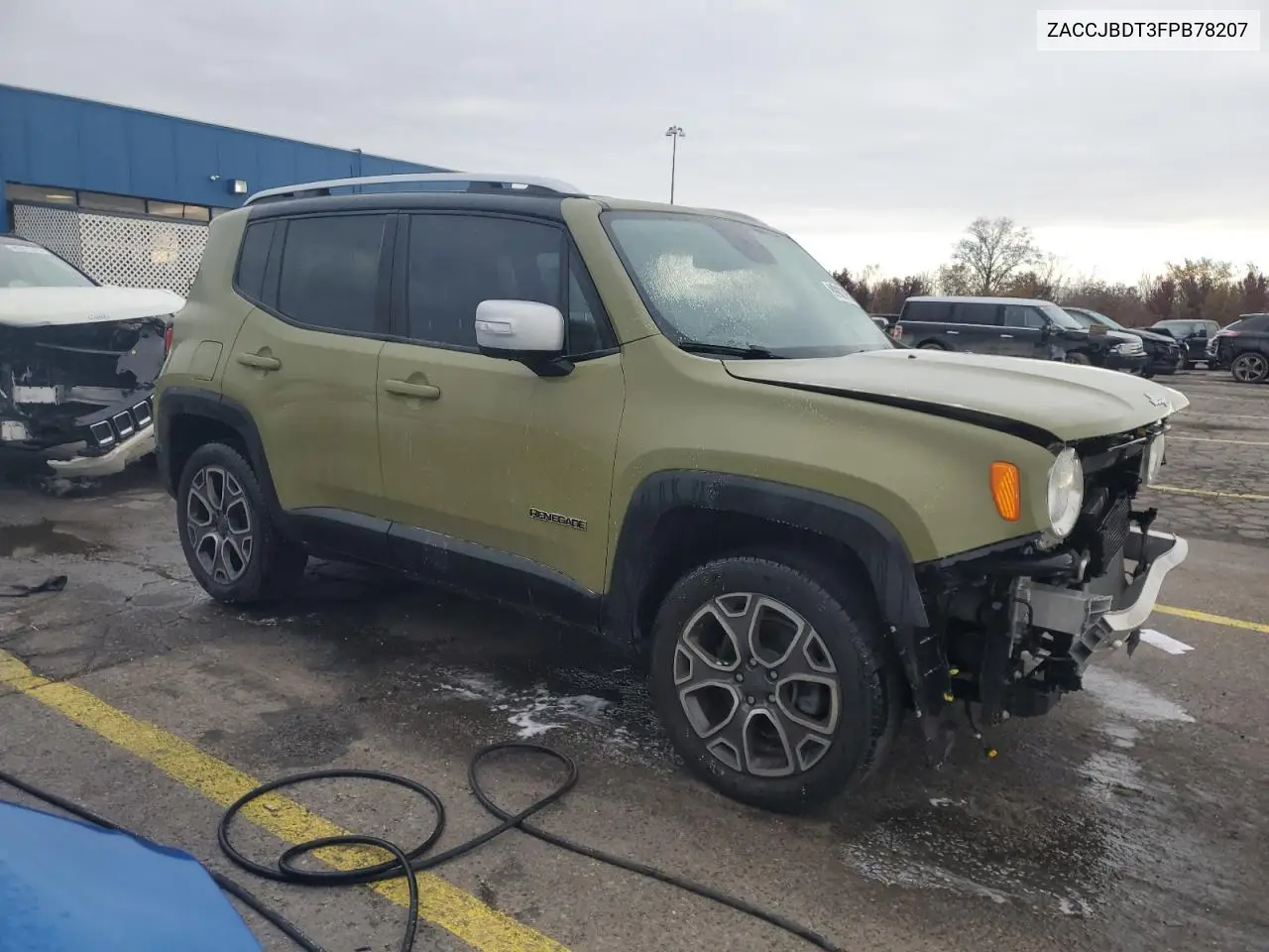 ZACCJBDT3FPB78207 2015 Jeep Renegade Limited