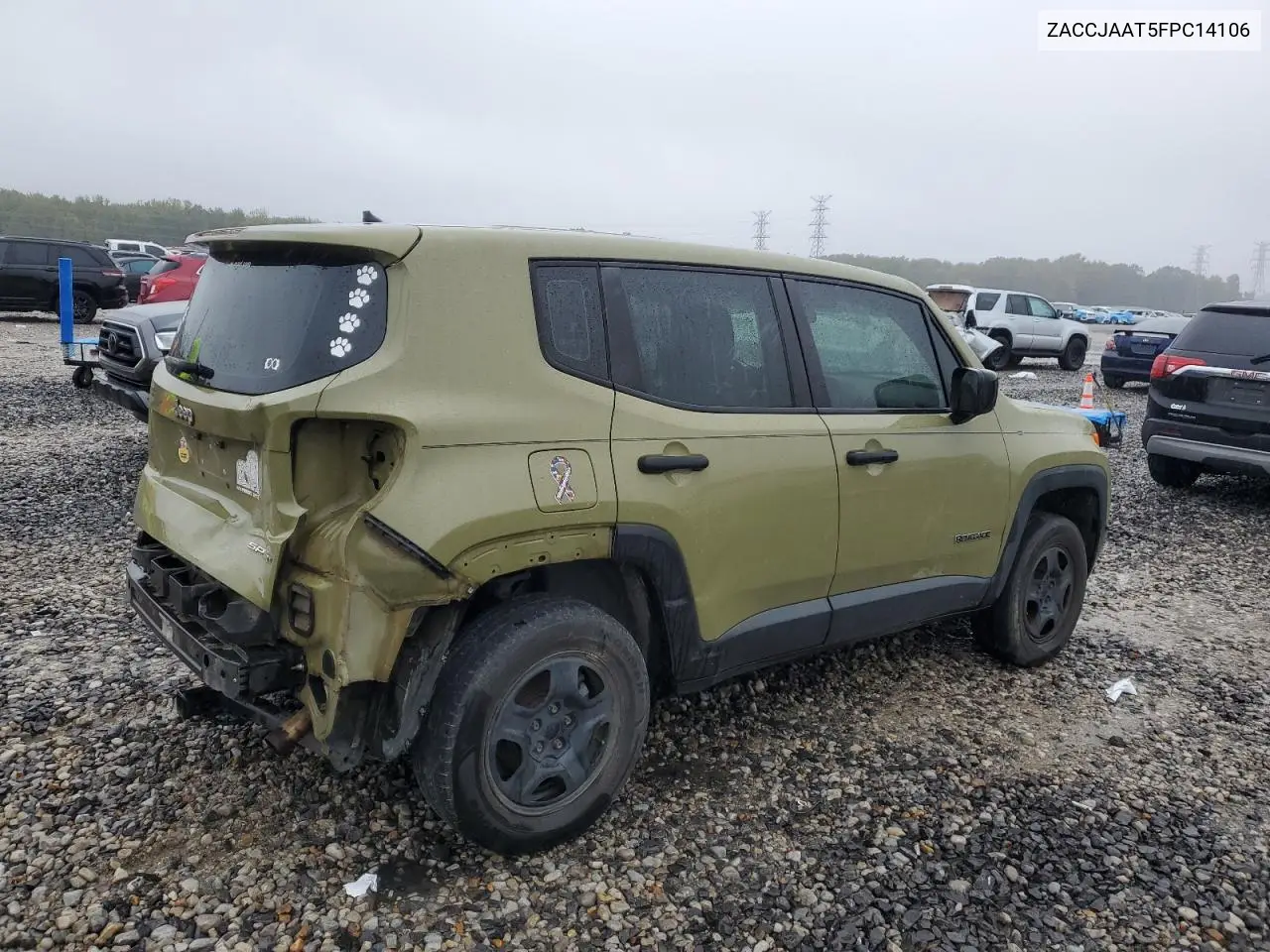 ZACCJAAT5FPC14106 2015 Jeep Renegade Sport