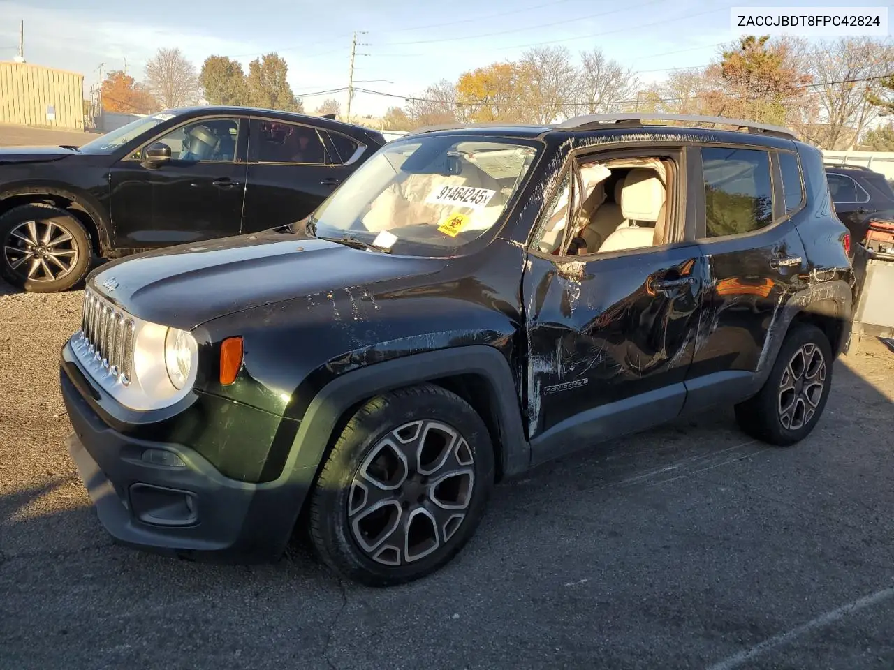 ZACCJBDT8FPC42824 2015 Jeep Renegade Limited