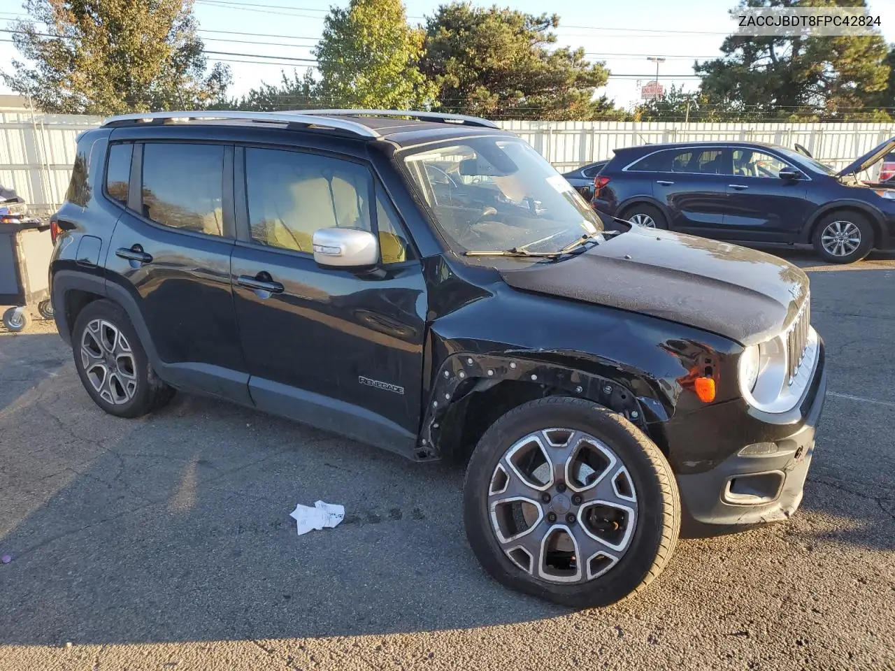 ZACCJBDT8FPC42824 2015 Jeep Renegade Limited