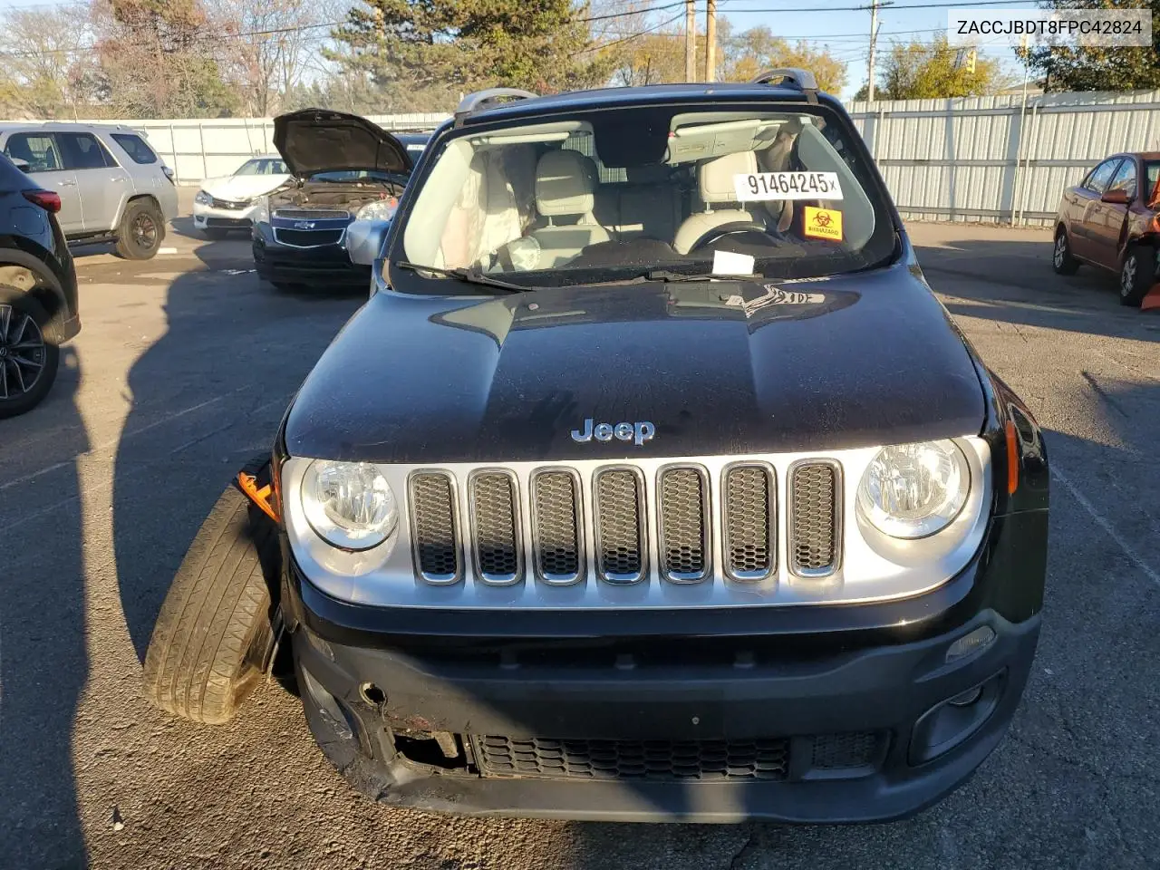 ZACCJBDT8FPC42824 2015 Jeep Renegade Limited