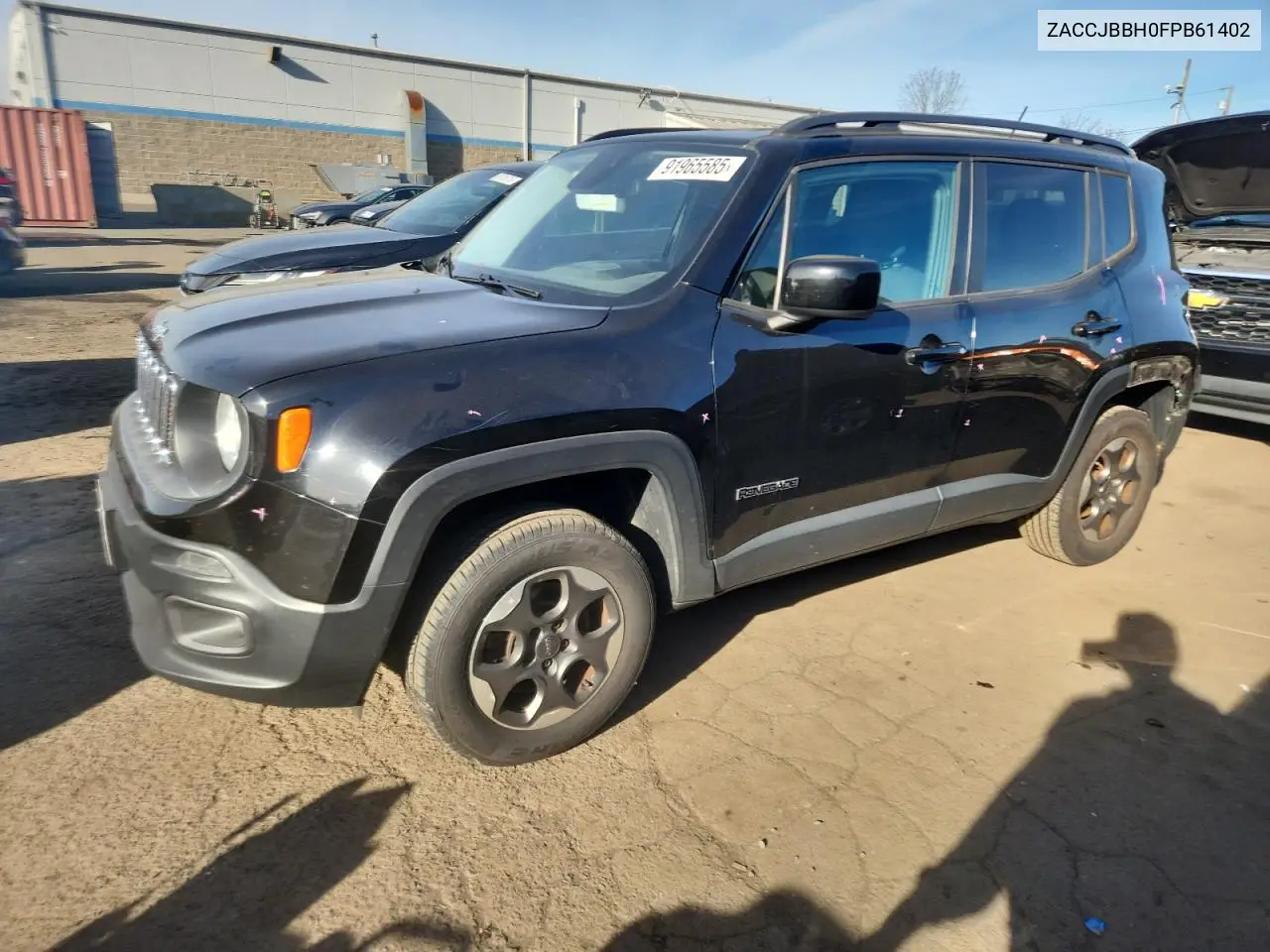 ZACCJBBH0FPB61402 2015 Jeep Renegade Latitude