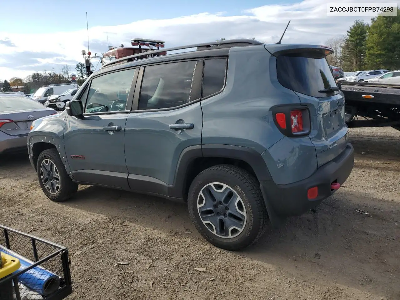 ZACCJBCT0FPB74298 2015 Jeep Renegade Trailhawk