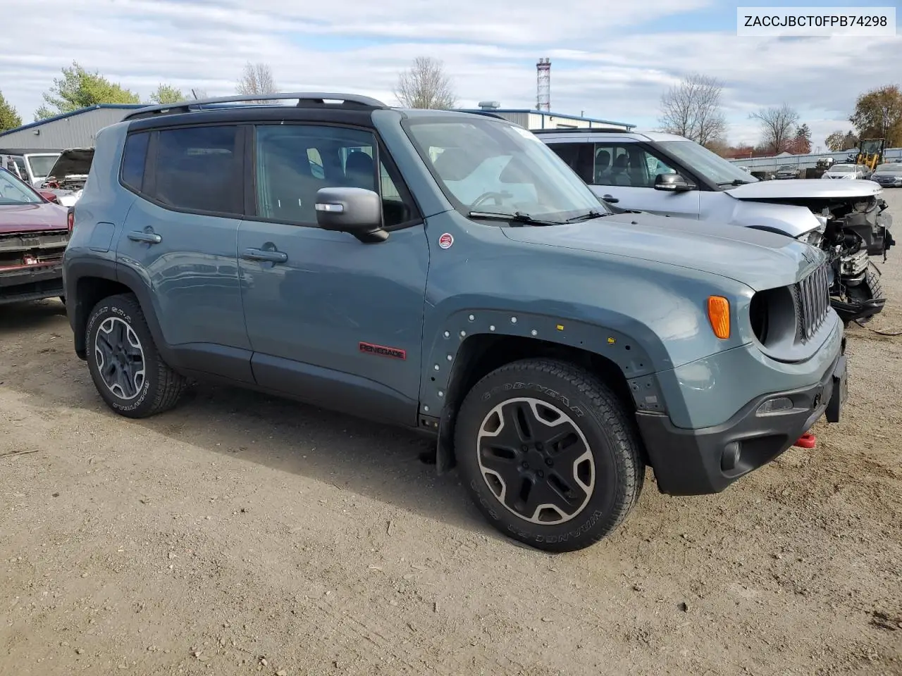 ZACCJBCT0FPB74298 2015 Jeep Renegade Trailhawk