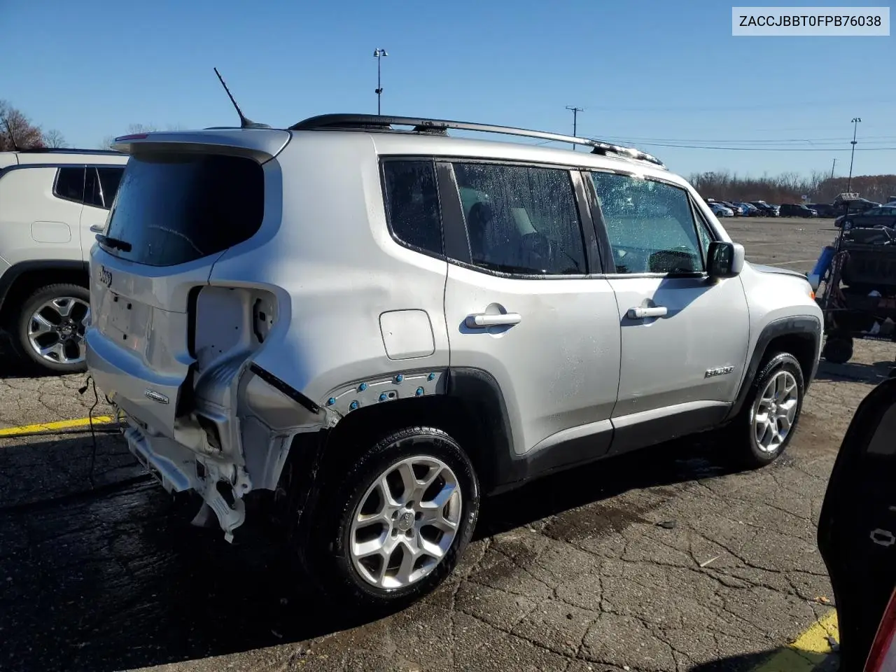 ZACCJBBT0FPB76038 2015 Jeep Renegade Latitude