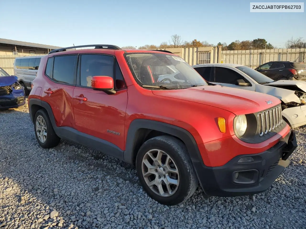 ZACCJABT0FPB62703 2015 Jeep Renegade Latitude