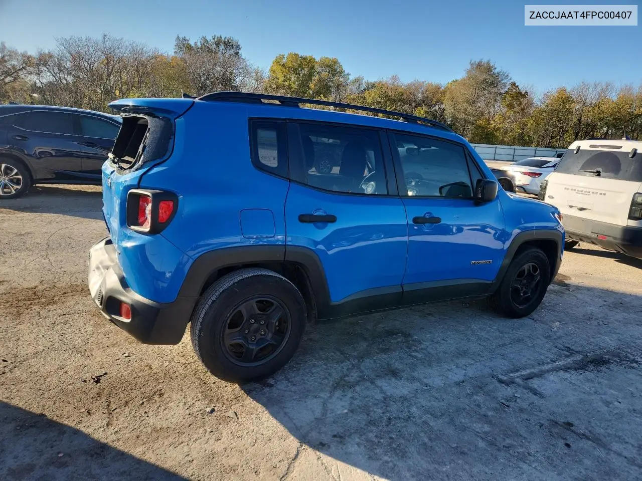ZACCJAAT4FPC00407 2015 Jeep Renegade Sport