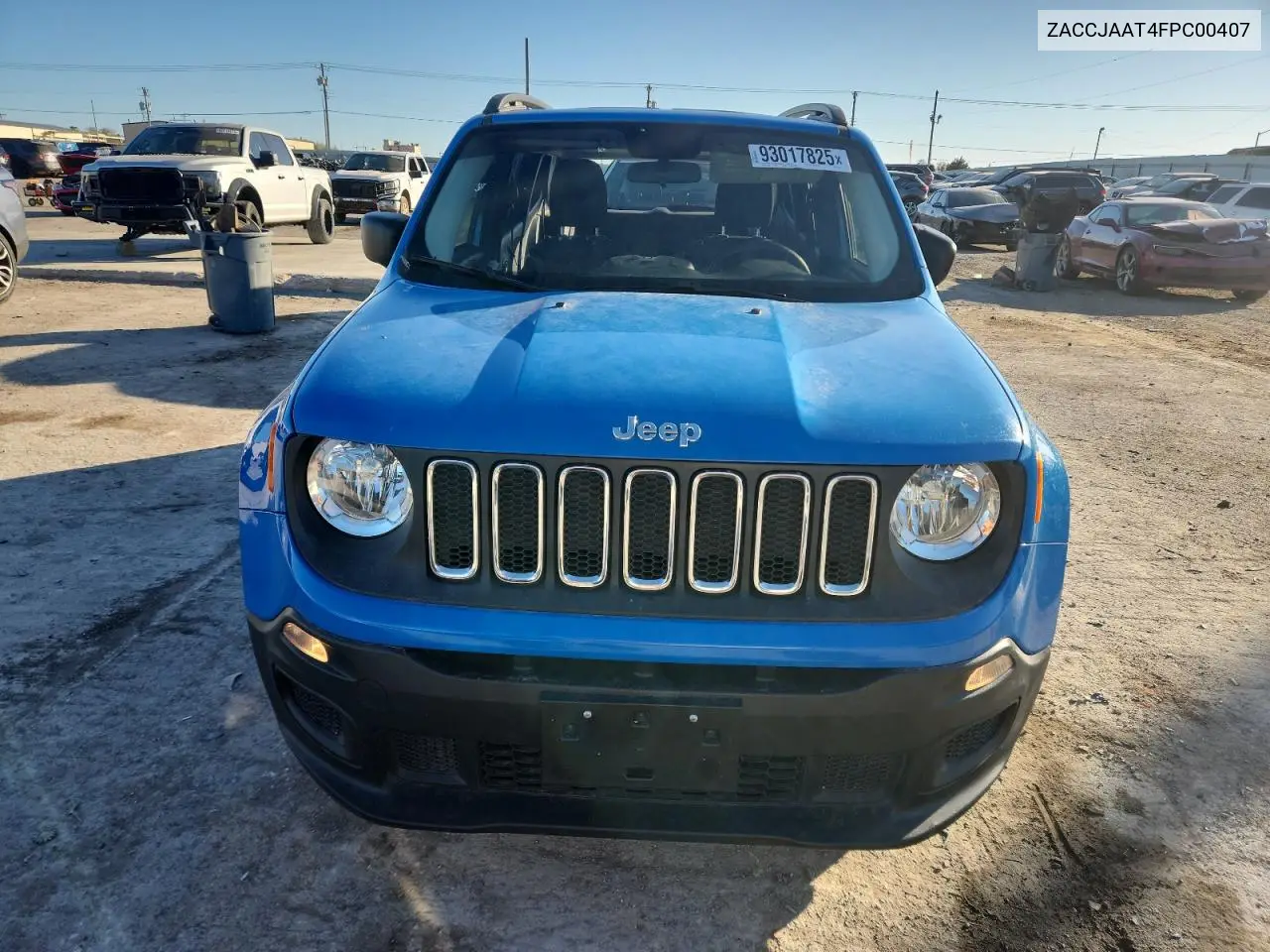 ZACCJAAT4FPC00407 2015 Jeep Renegade Sport