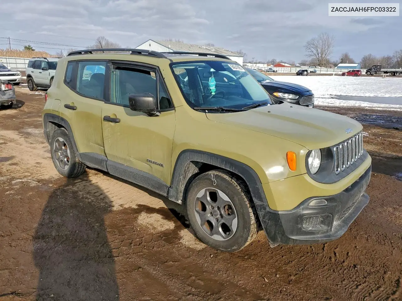 ZACCJAAH6FPC03322 2015 Jeep Renegade Sport