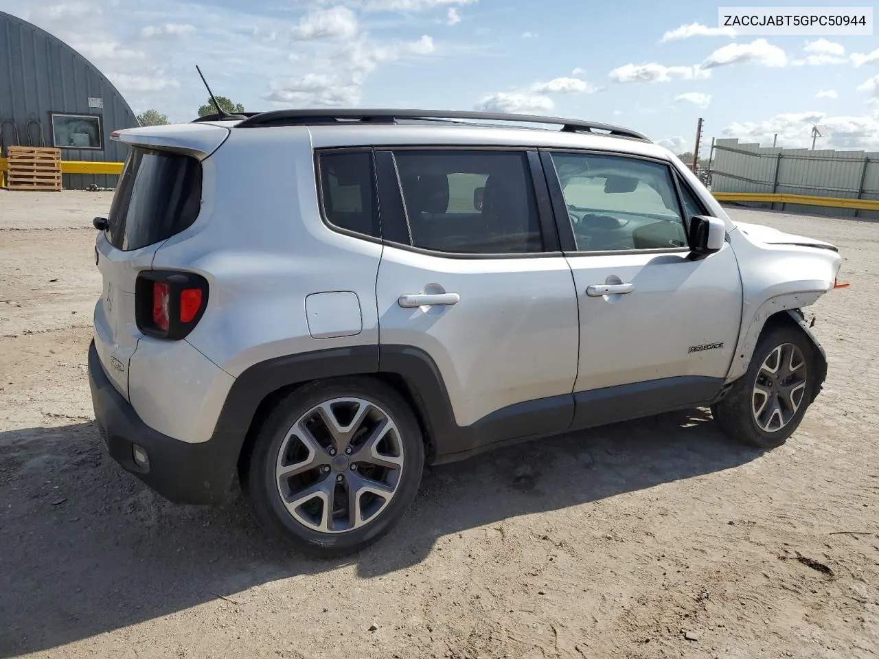 2016 Jeep Renegade Latitude VIN: ZACCJABT5GPC50944 Lot: 59400554