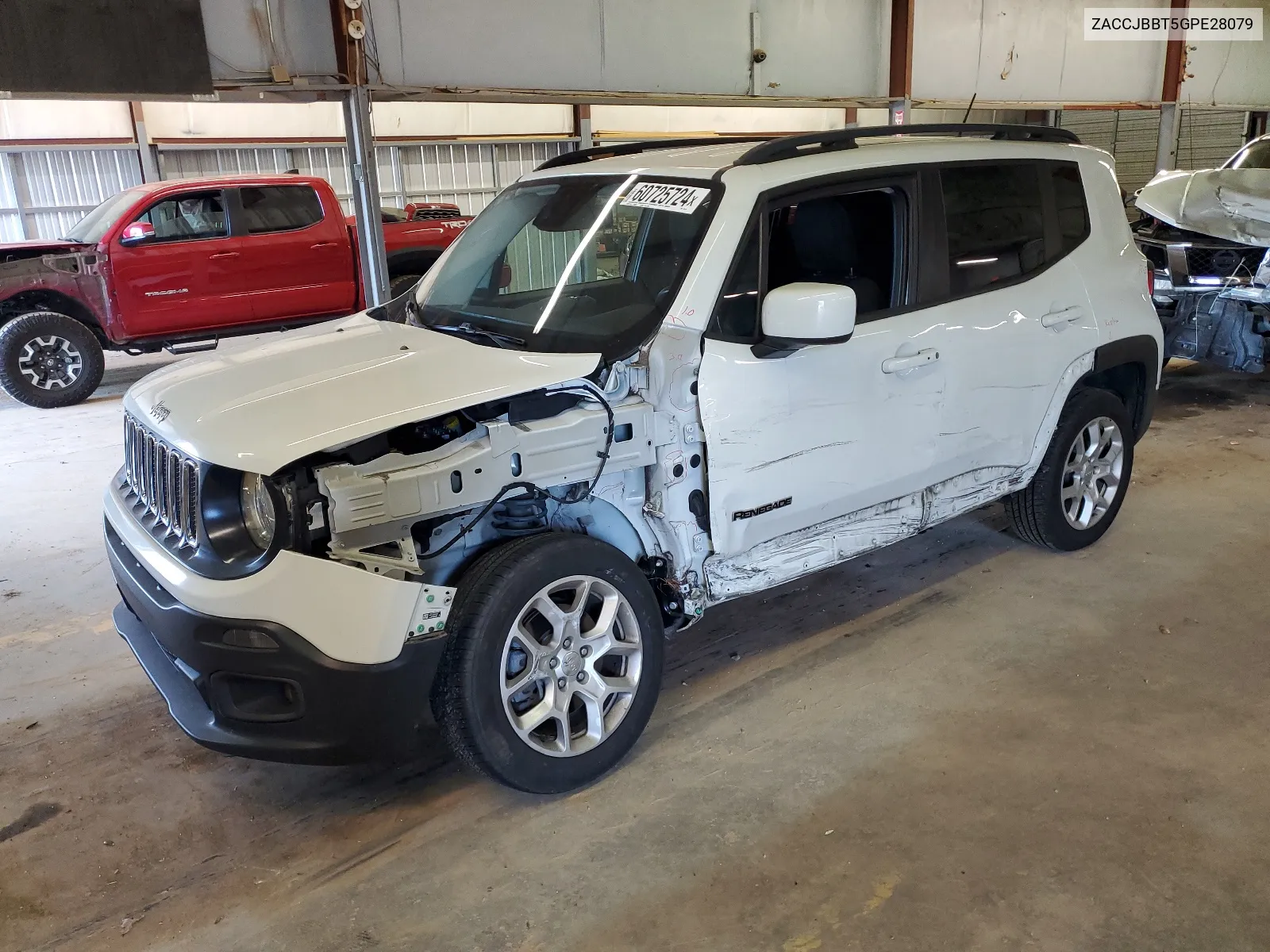 2016 Jeep Renegade Latitude VIN: ZACCJBBT5GPE28079 Lot: 60725724