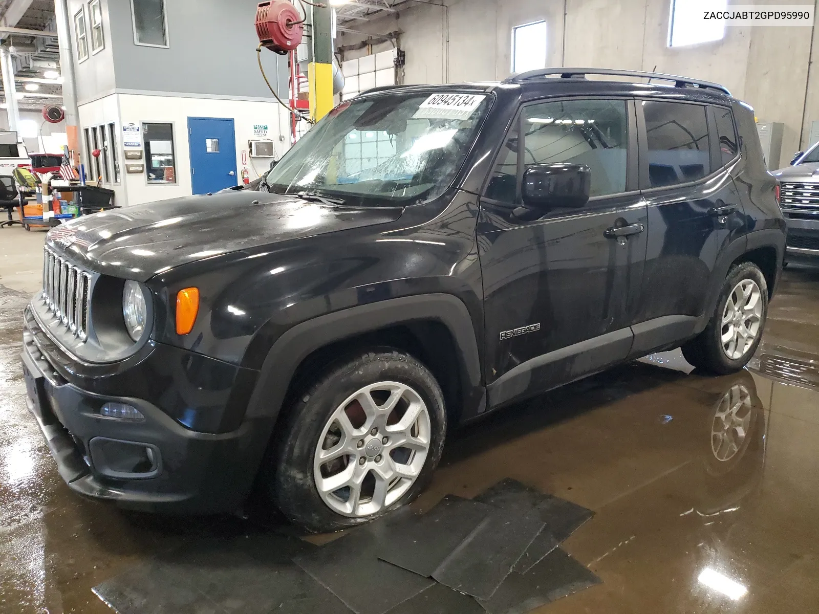 2016 Jeep Renegade Latitude VIN: ZACCJABT2GPD95990 Lot: 60945134