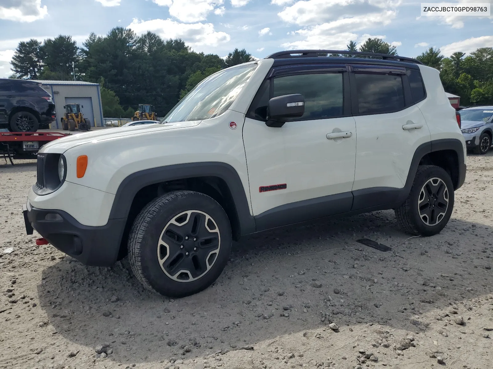 2016 Jeep Renegade Trailhawk VIN: ZACCJBCT0GPD98763 Lot: 62001434