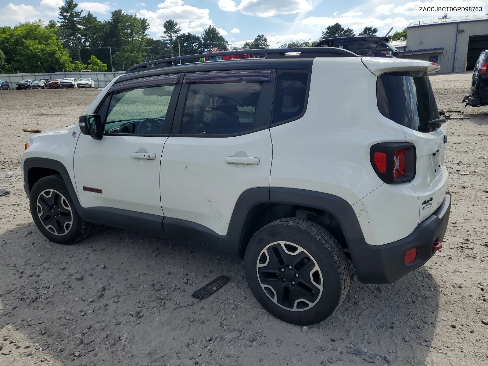 2016 Jeep Renegade Trailhawk VIN: ZACCJBCT0GPD98763 Lot: 62001434