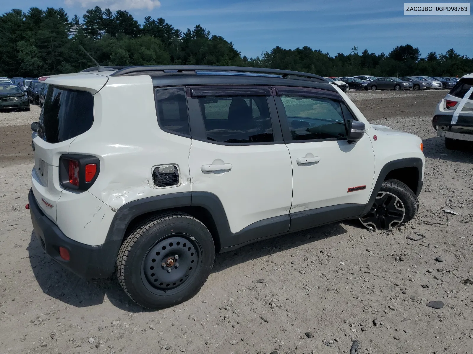 2016 Jeep Renegade Trailhawk VIN: ZACCJBCT0GPD98763 Lot: 62001434