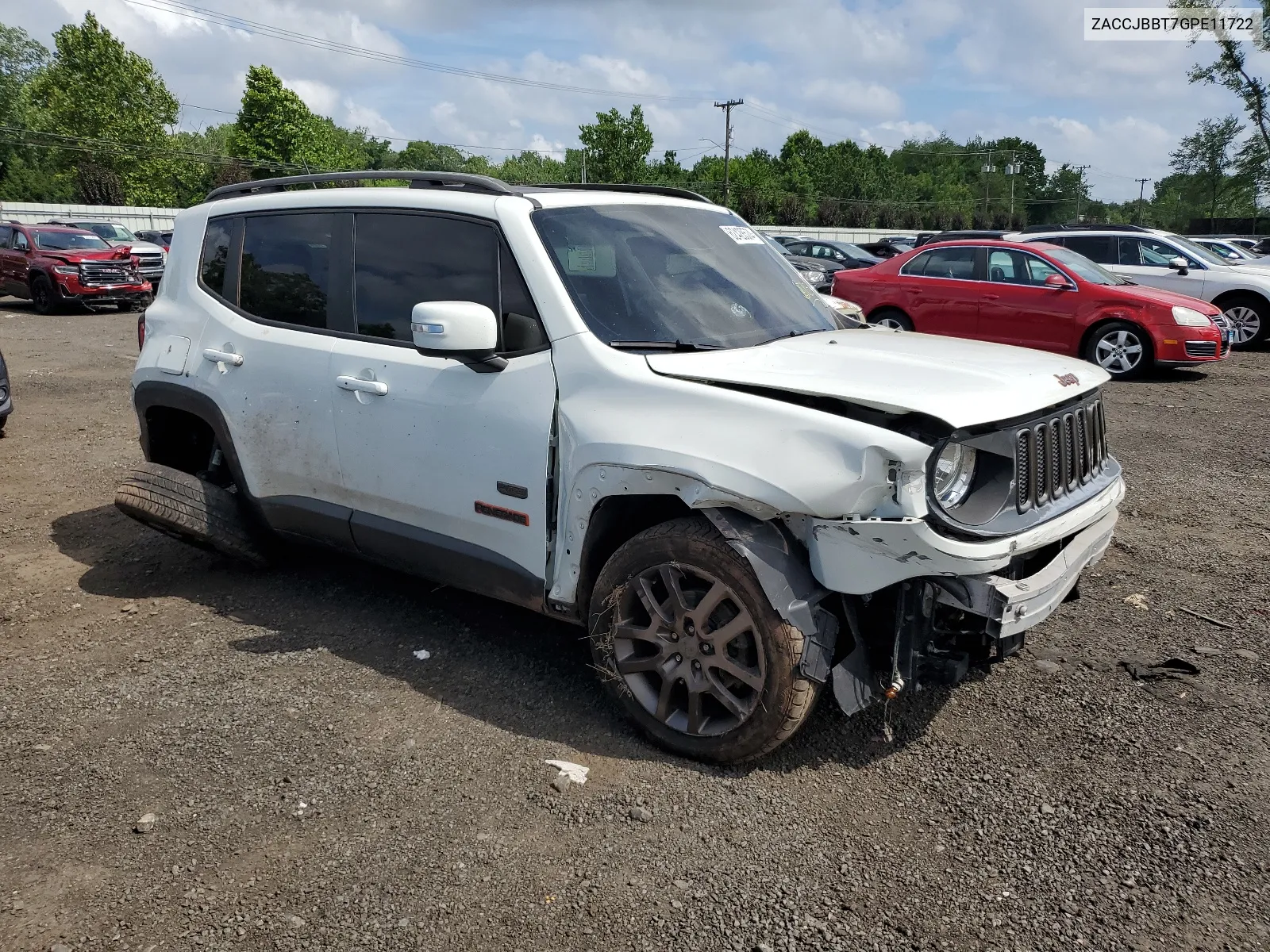 ZACCJBBT7GPE11722 2016 Jeep Renegade Latitude