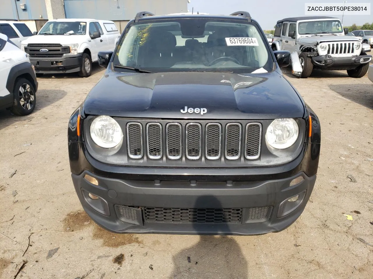 2016 Jeep Renegade Latitude VIN: ZACCJBBT5GPE38014 Lot: 63769604