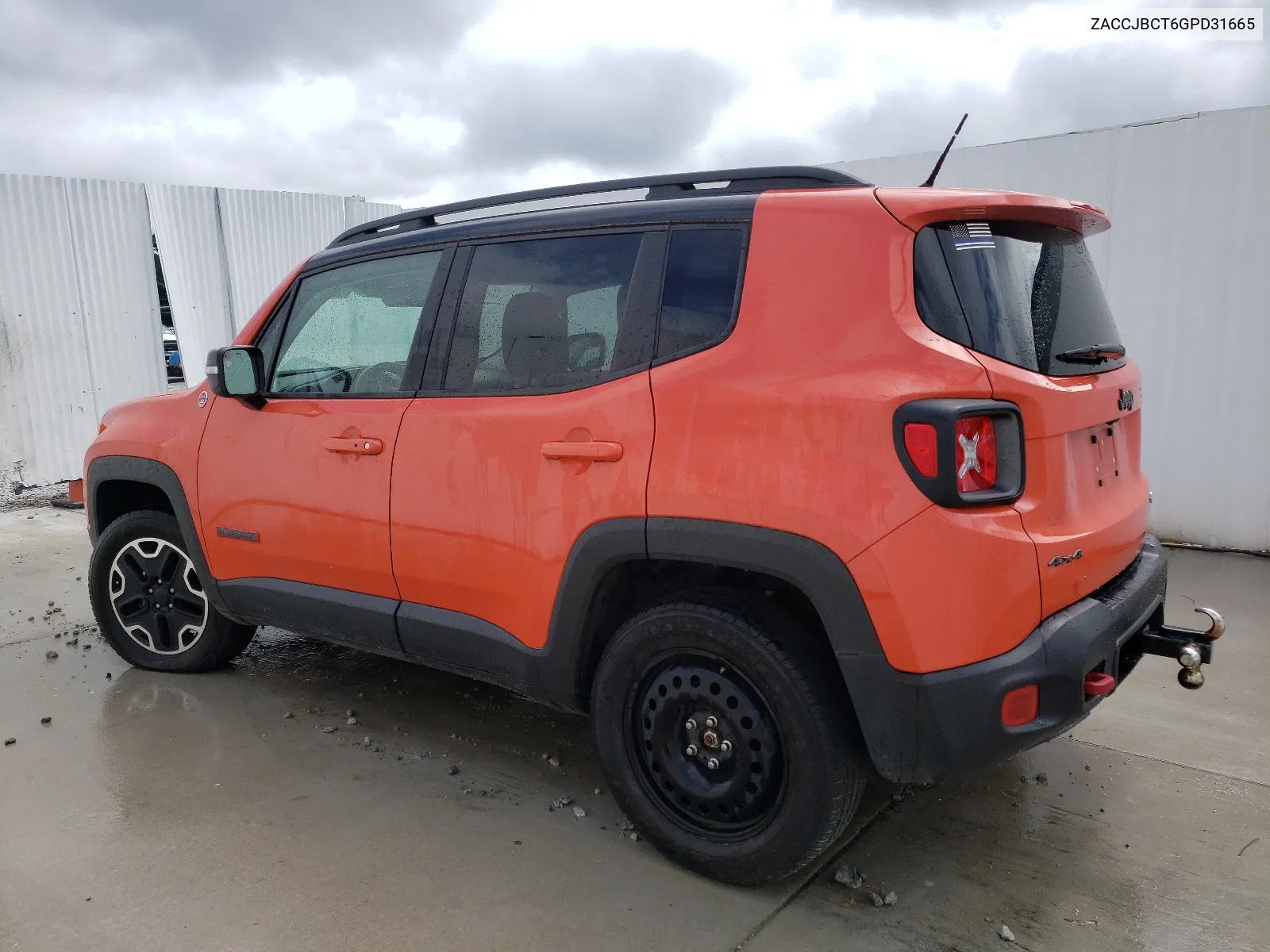 2016 Jeep Renegade Trailhawk VIN: ZACCJBCT6GPD31665 Lot: 64236834