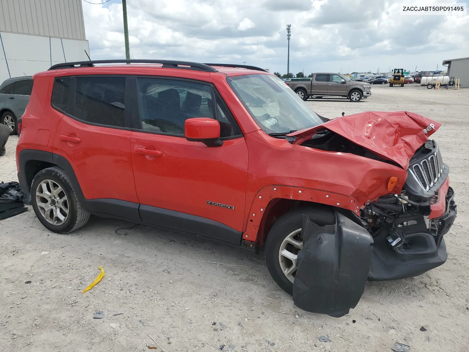 2016 Jeep Renegade Latitude VIN: ZACCJABT5GPD91495 Lot: 64588434