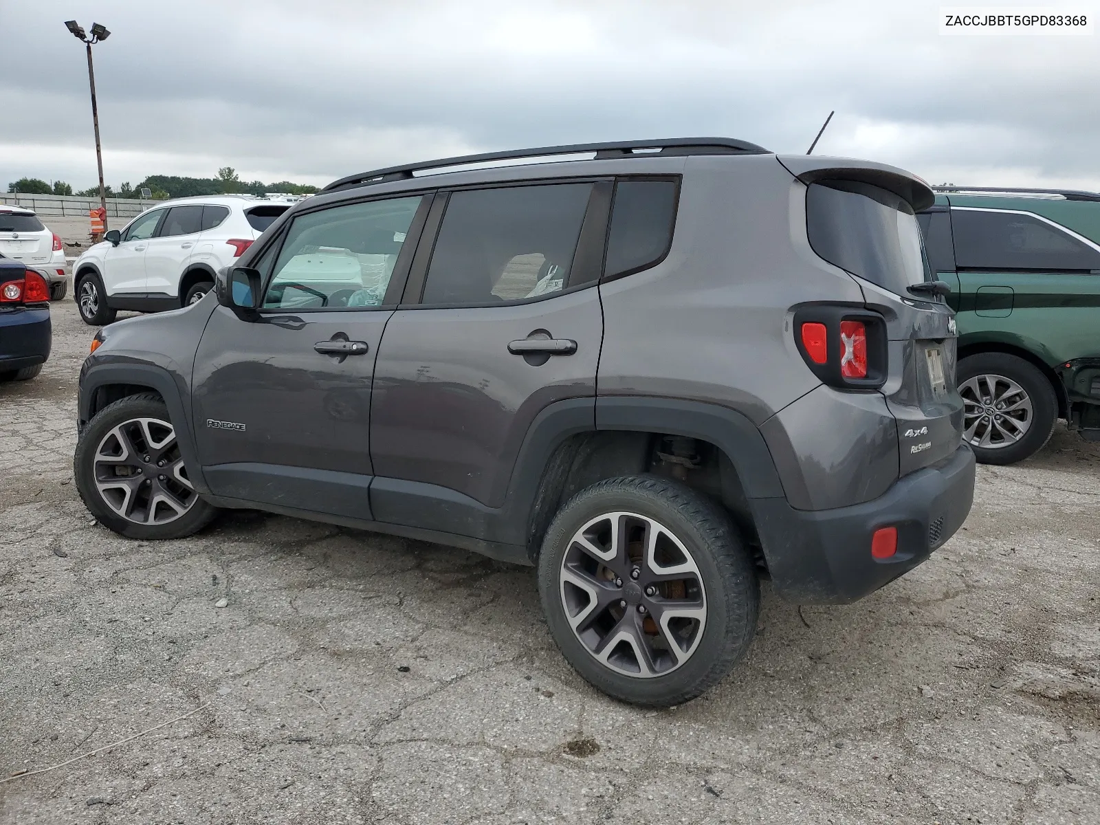 2016 Jeep Renegade Latitude VIN: ZACCJBBT5GPD83368 Lot: 64786554