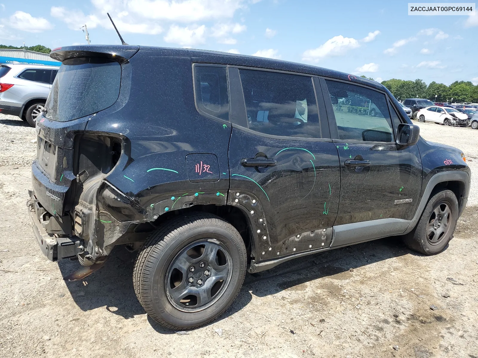 2016 Jeep Renegade Sport VIN: ZACCJAAT0GPC69144 Lot: 65062724