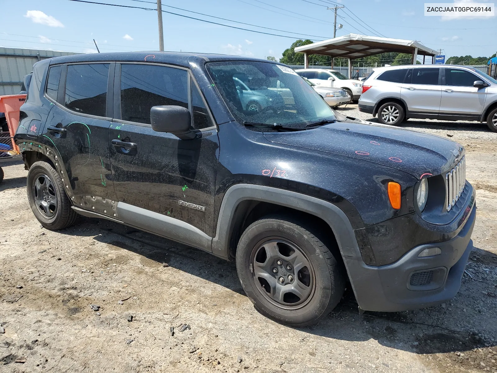 ZACCJAAT0GPC69144 2016 Jeep Renegade Sport