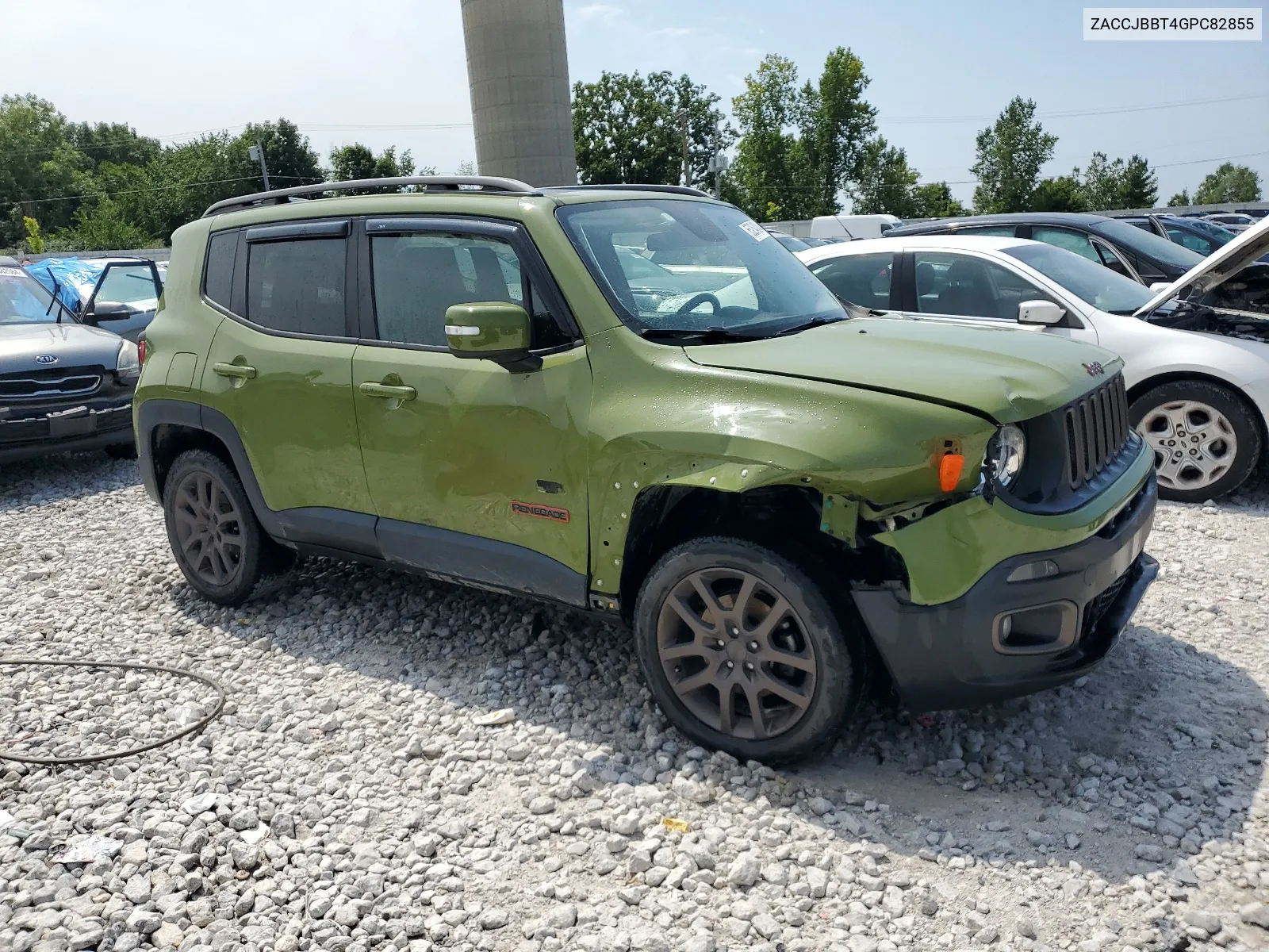 2016 Jeep Renegade Latitude VIN: ZACCJBBT4GPC82855 Lot: 65254084