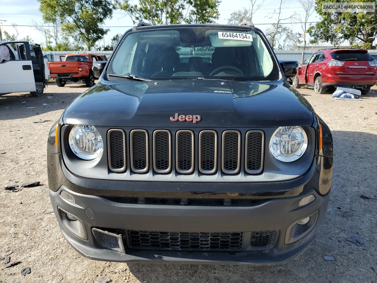 2016 Jeep Renegade Latitude VIN: ZACCJABW4GPC86098 Lot: 65464154