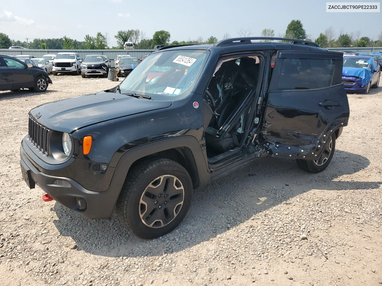 2016 Jeep Renegade Trailhawk VIN: ZACCJBCT9GPE22333 Lot: 65541264