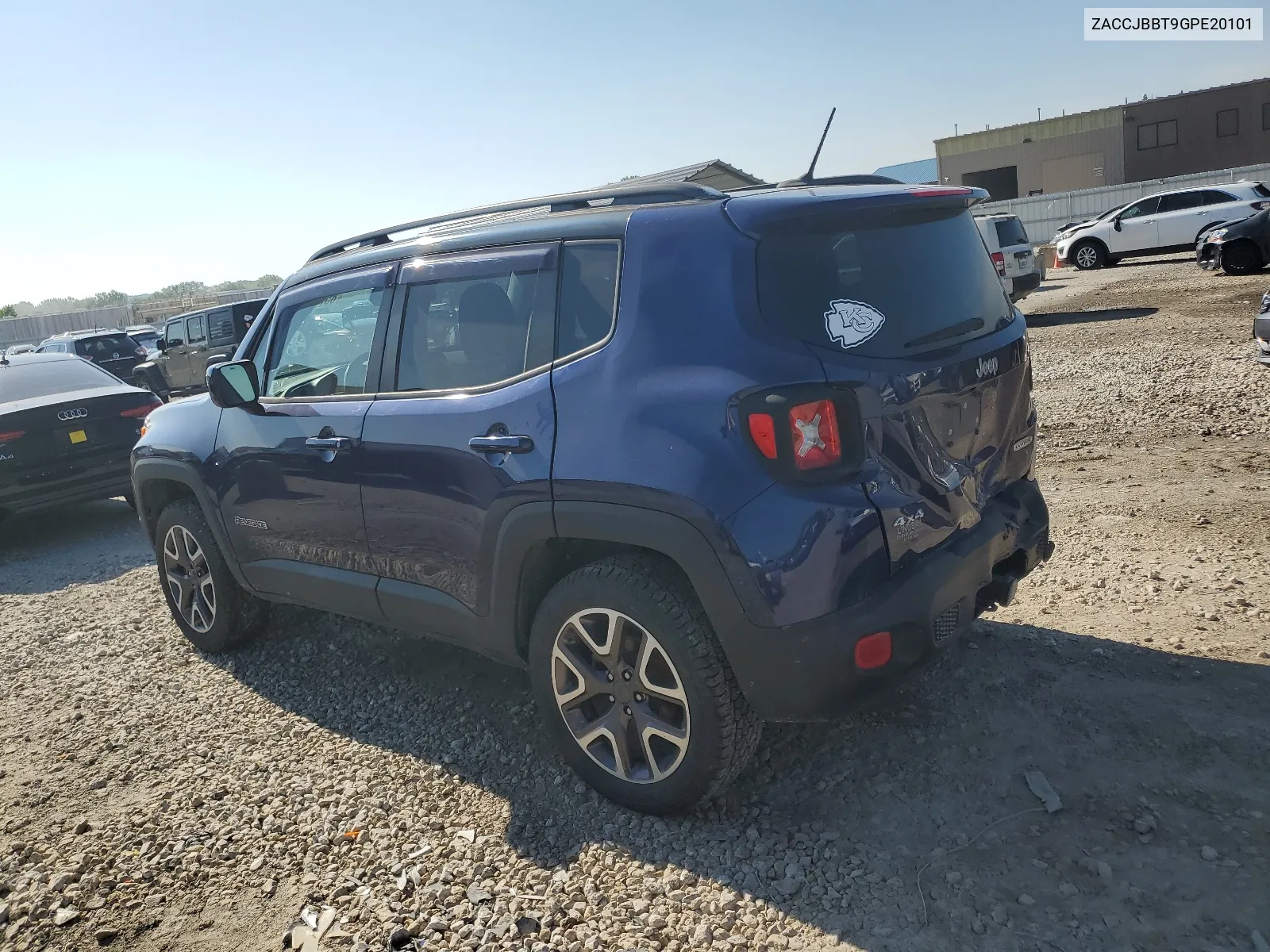 2016 Jeep Renegade Latitude VIN: ZACCJBBT9GPE20101 Lot: 65701994