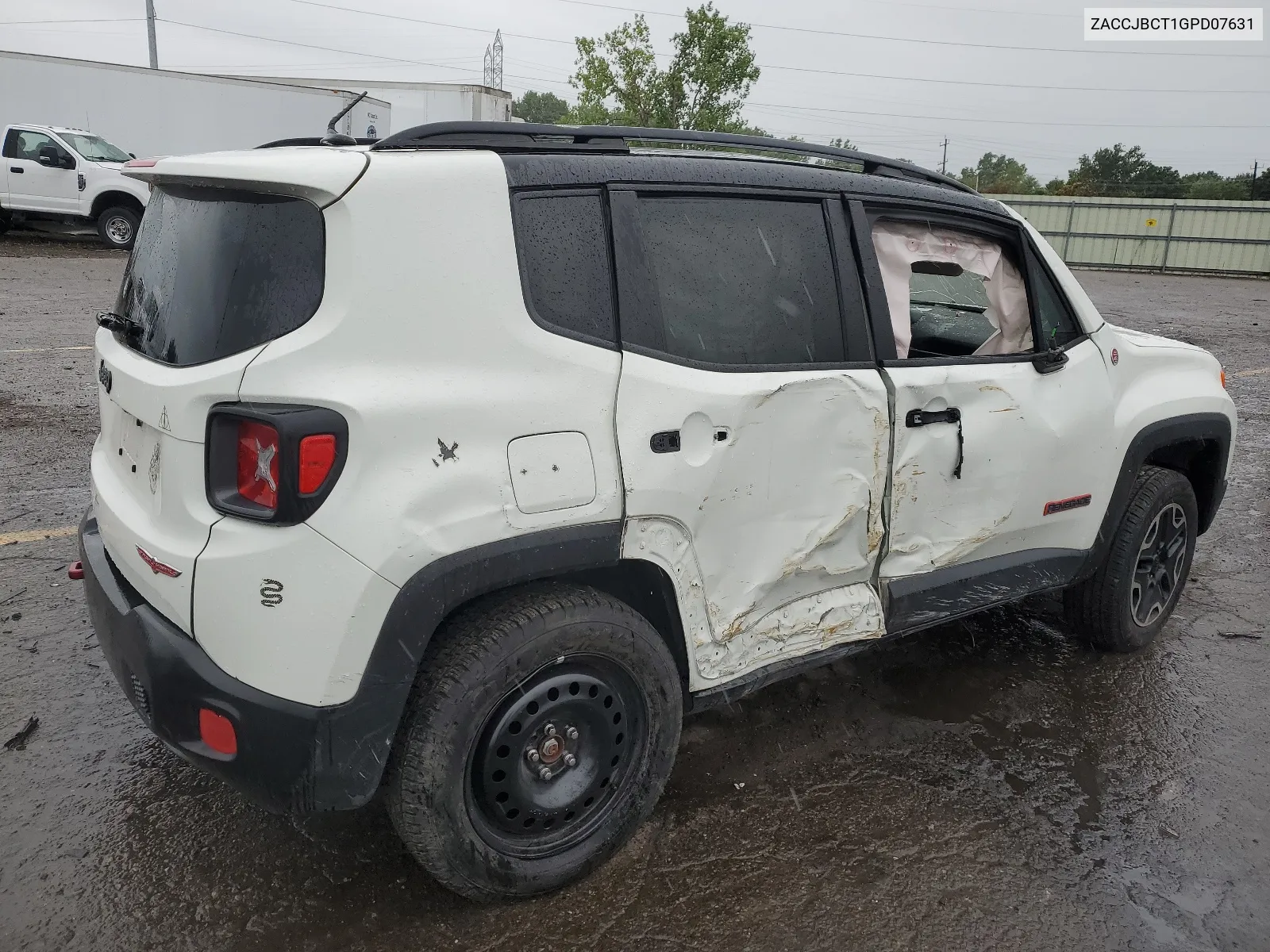 2016 Jeep Renegade Trailhawk VIN: ZACCJBCT1GPD07631 Lot: 65768224