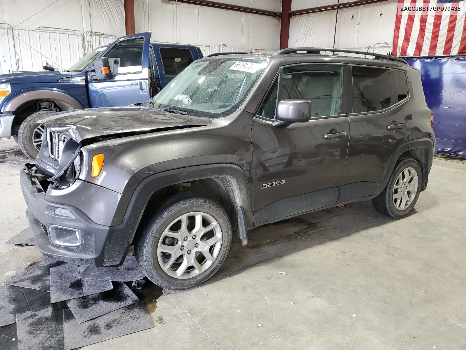 2016 Jeep Renegade Latitude VIN: ZACCJBBT7GPD79435 Lot: 66191734