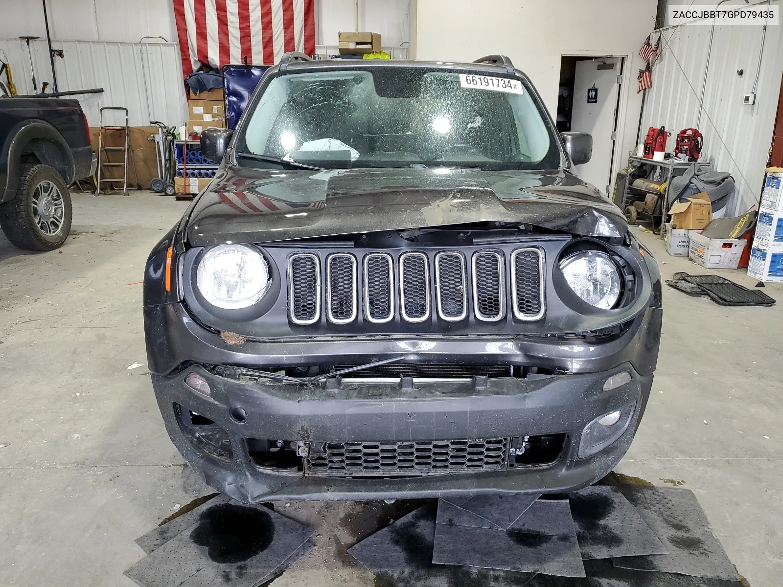 2016 Jeep Renegade Latitude VIN: ZACCJBBT7GPD79435 Lot: 66191734