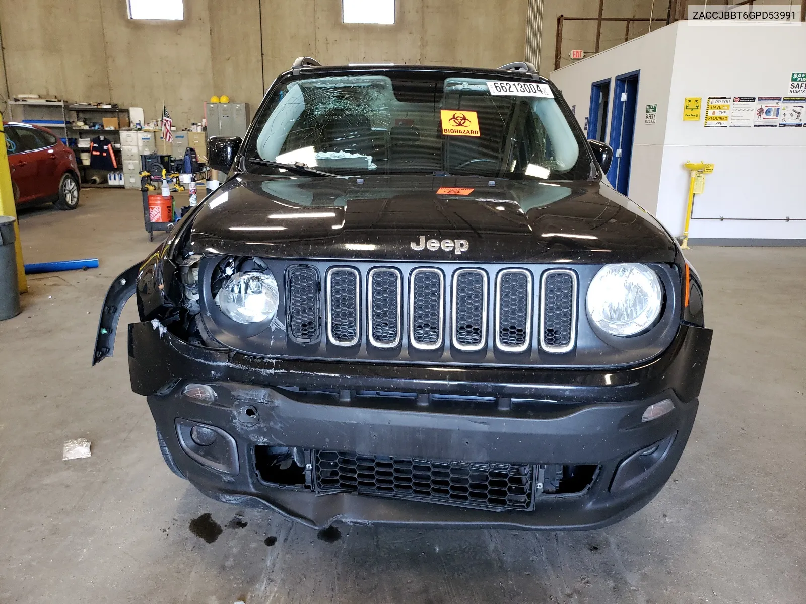 2016 Jeep Renegade Latitude VIN: ZACCJBBT6GPD53991 Lot: 66213004