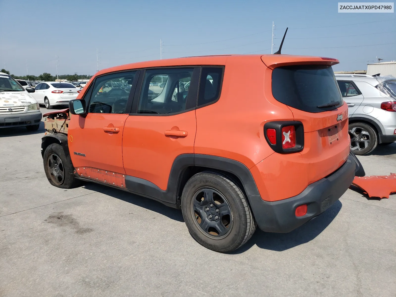 ZACCJAATXGPD47980 2016 Jeep Renegade Sport