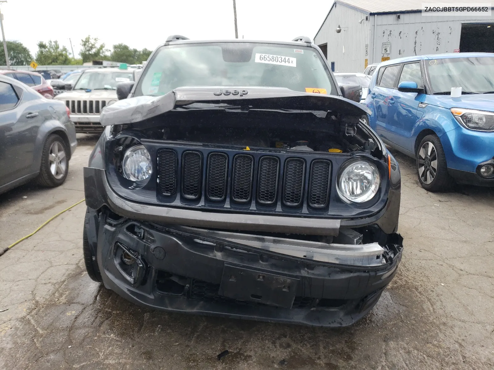 2016 Jeep Renegade Latitude VIN: ZACCJBBT5GPD66652 Lot: 66580344