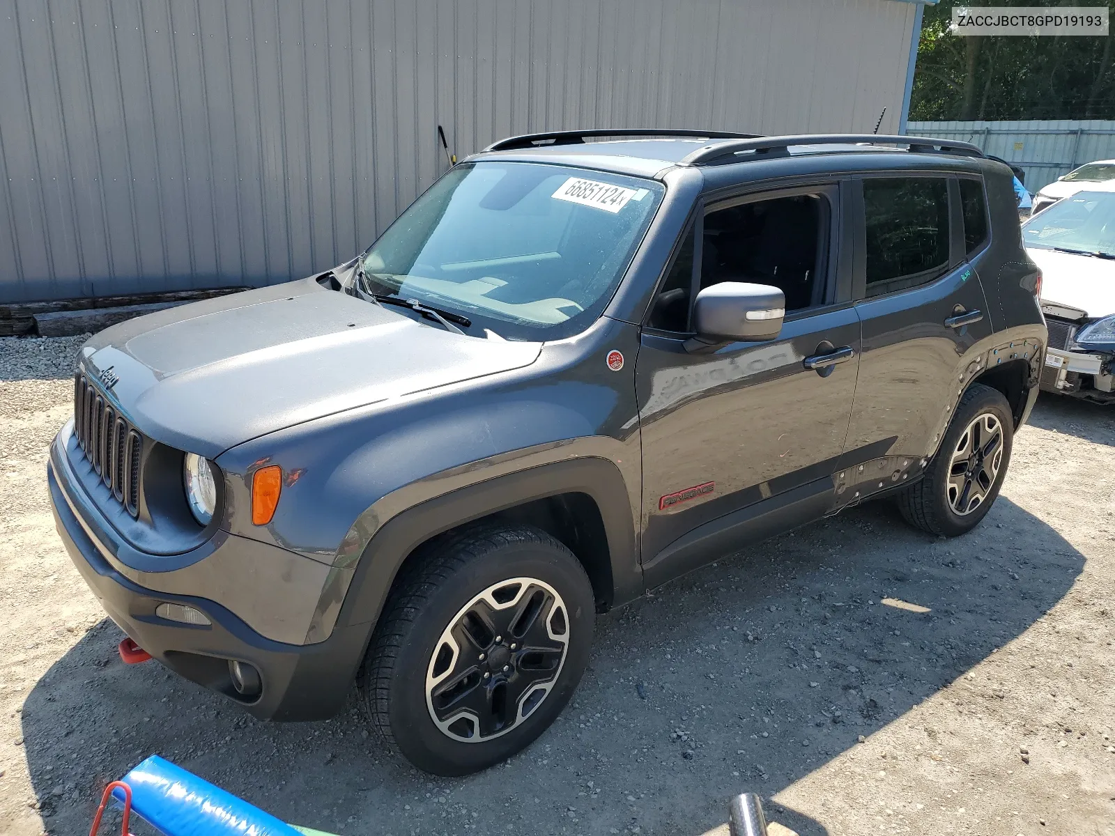 2016 Jeep Renegade Trailhawk VIN: ZACCJBCT8GPD19193 Lot: 66851124