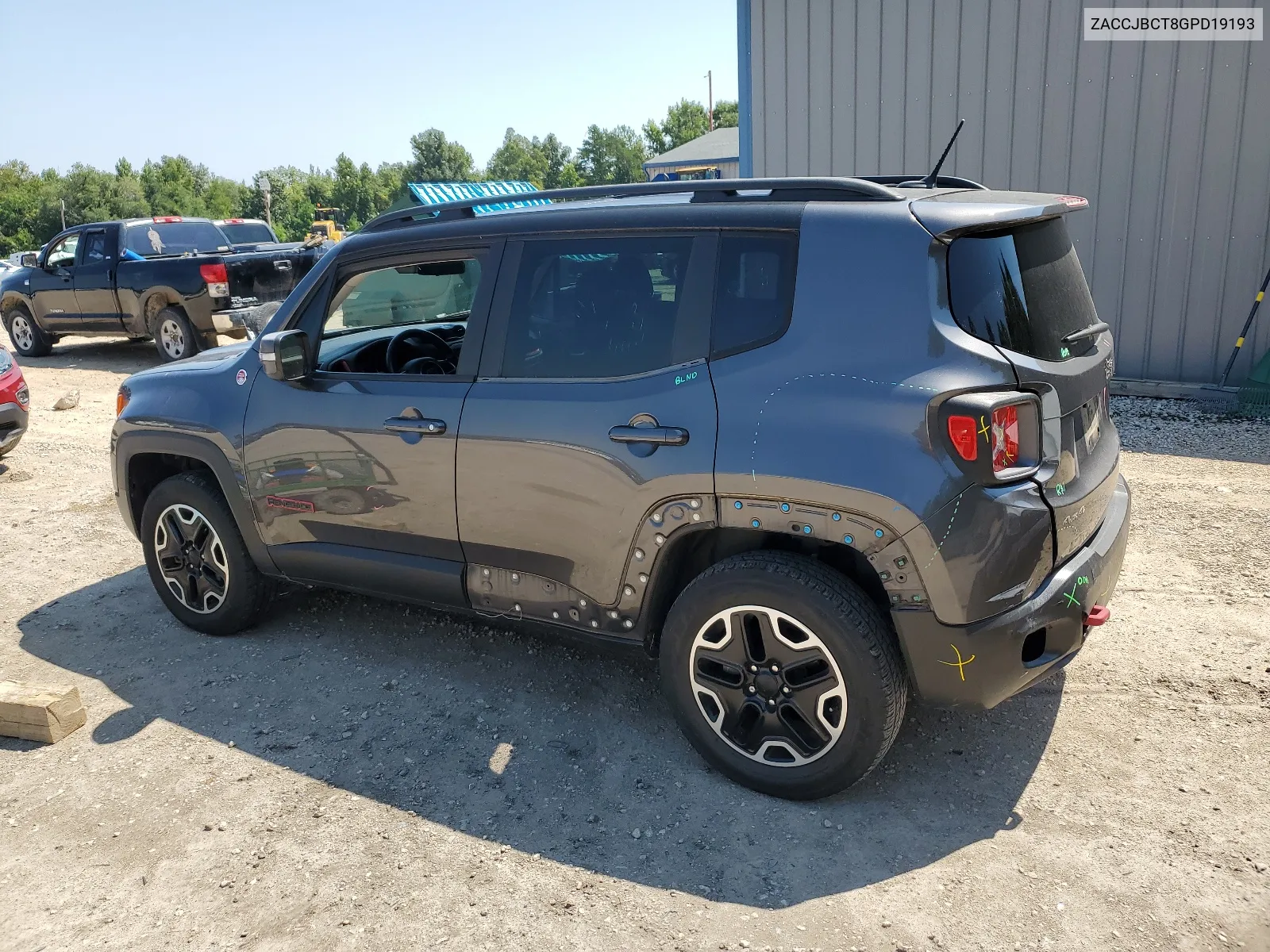 2016 Jeep Renegade Trailhawk VIN: ZACCJBCT8GPD19193 Lot: 66851124