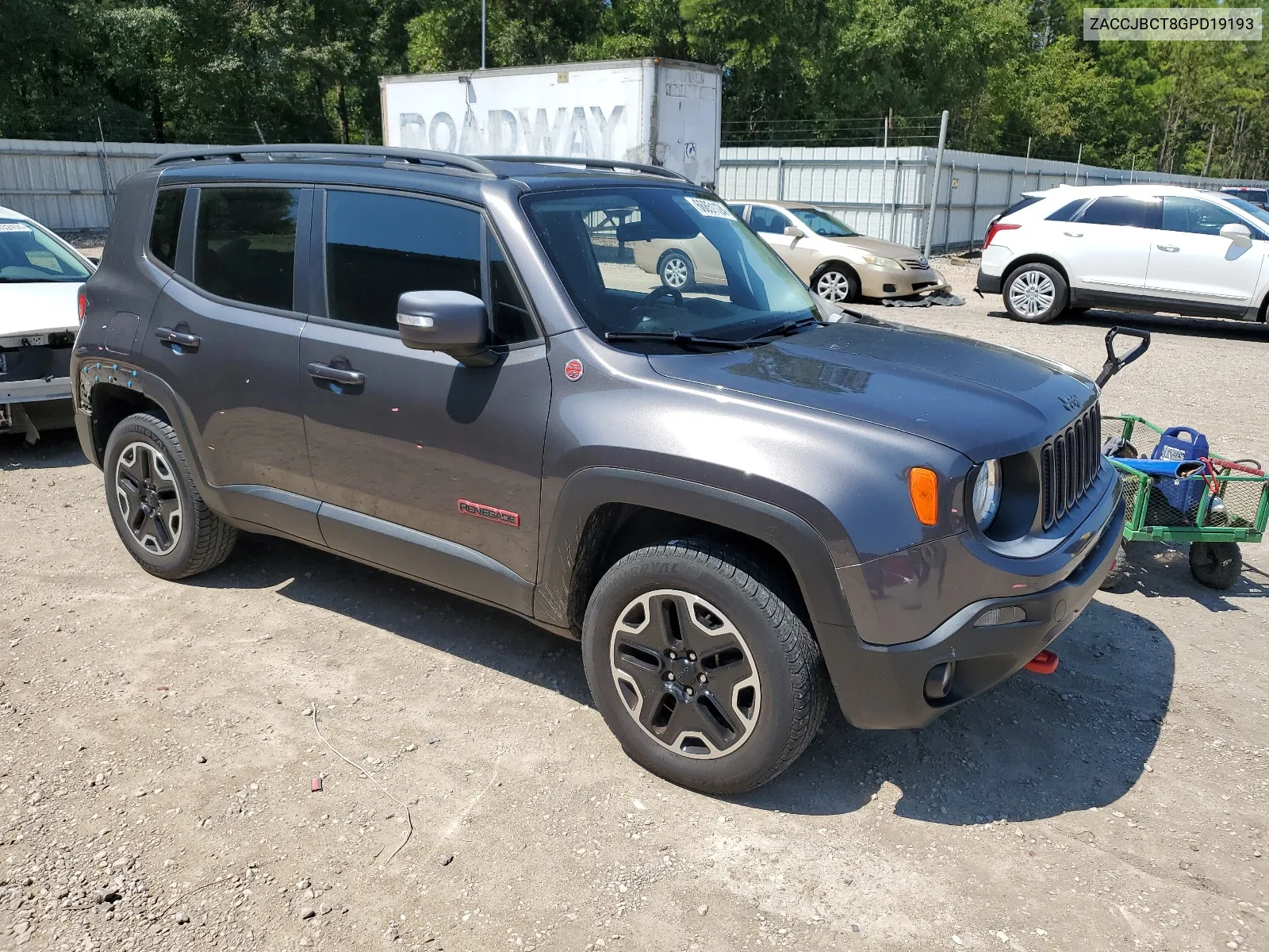 2016 Jeep Renegade Trailhawk VIN: ZACCJBCT8GPD19193 Lot: 66851124