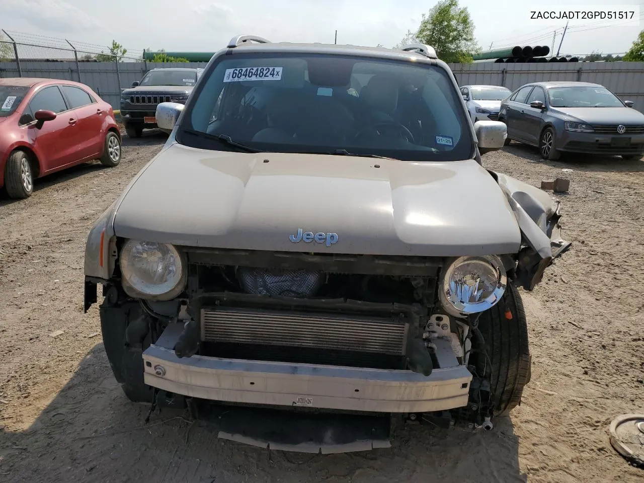 ZACCJADT2GPD51517 2016 Jeep Renegade Limited