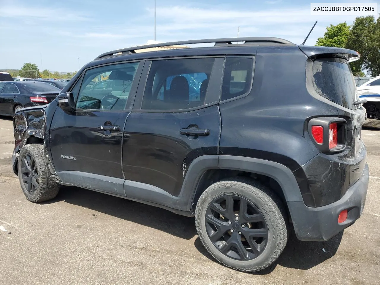 ZACCJBBT0GPD17505 2016 Jeep Renegade Latitude