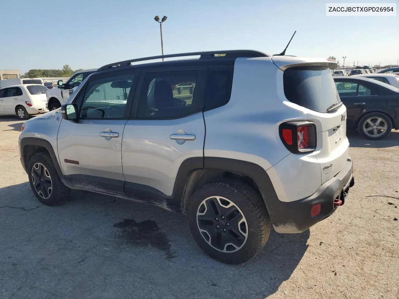 2016 Jeep Renegade Trailhawk VIN: ZACCJBCTXGPD26954 Lot: 69466954