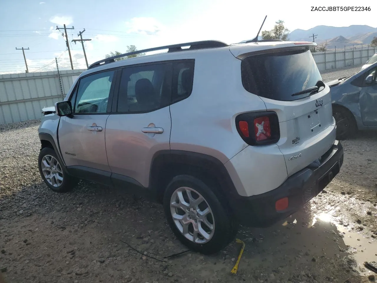 2016 Jeep Renegade Latitude VIN: ZACCJBBT5GPE22346 Lot: 71227764