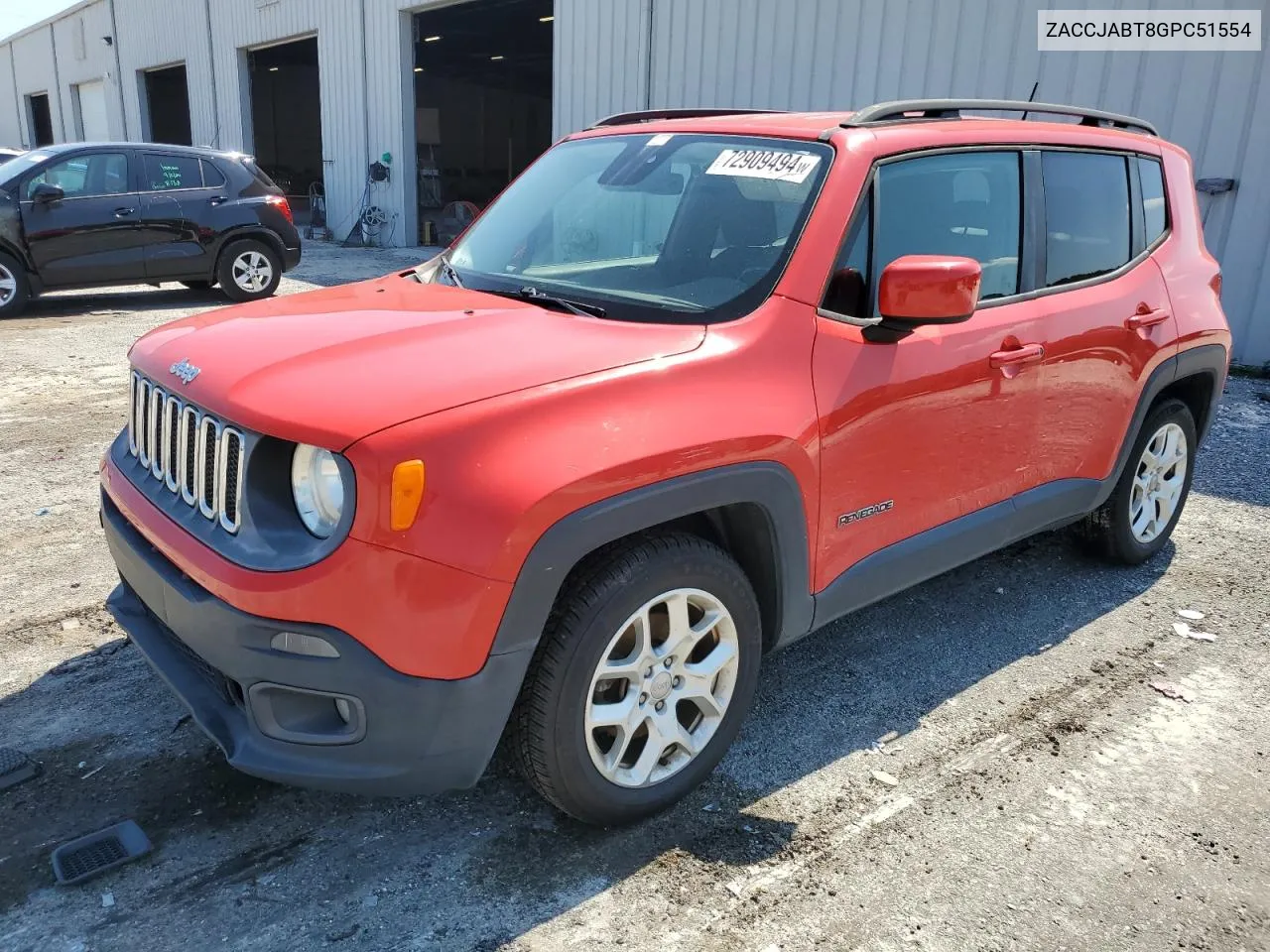 ZACCJABT8GPC51554 2016 Jeep Renegade Latitude