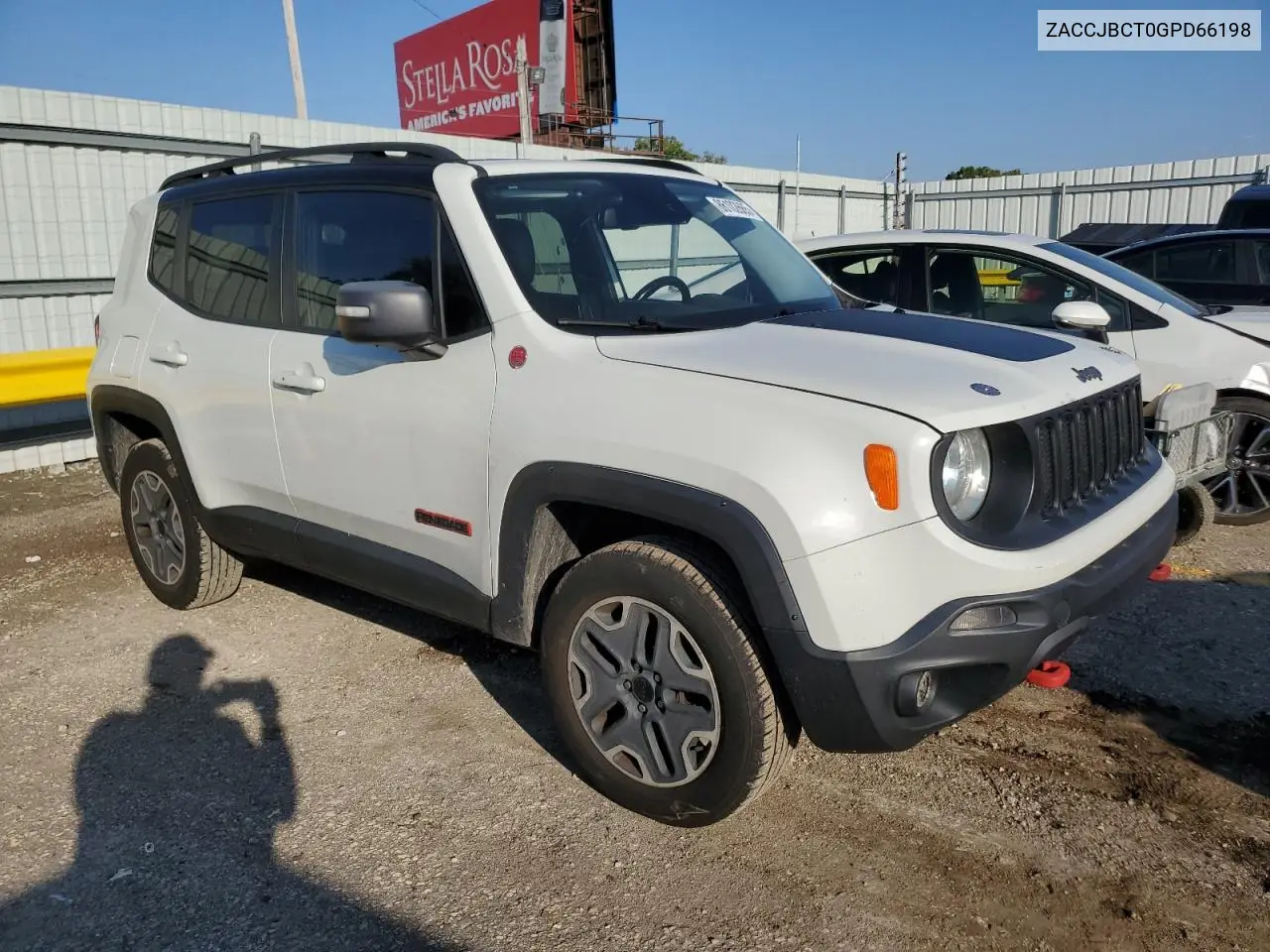ZACCJBCT0GPD66198 2016 Jeep Renegade Trailhawk