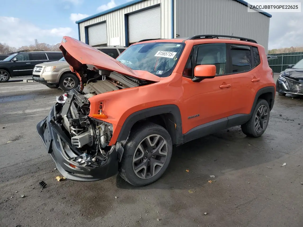 ZACCJBBT9GPE22625 2016 Jeep Renegade Latitude