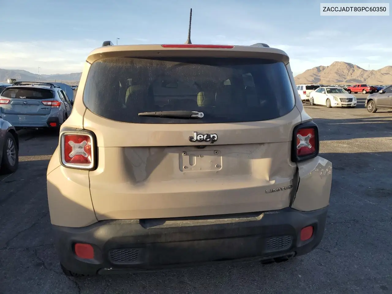 ZACCJADT8GPC60350 2016 Jeep Renegade Limited