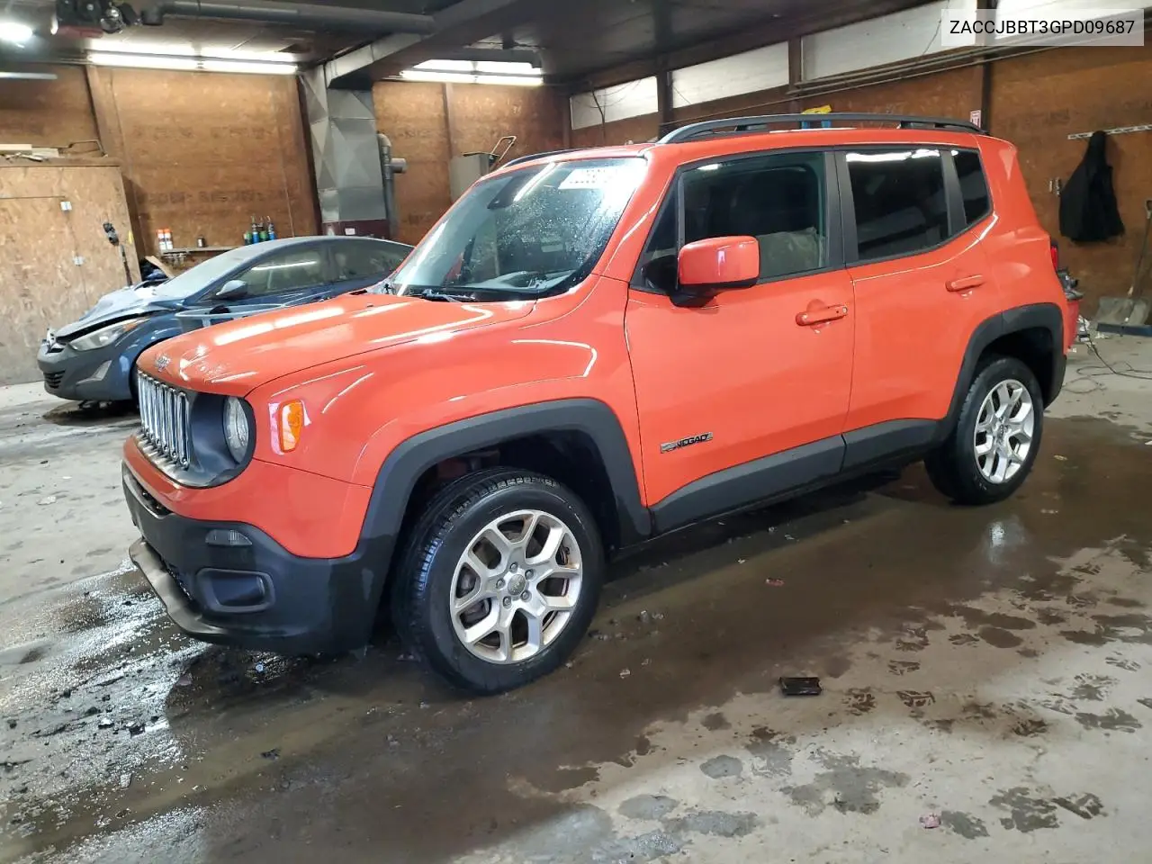ZACCJBBT3GPD09687 2016 Jeep Renegade Latitude