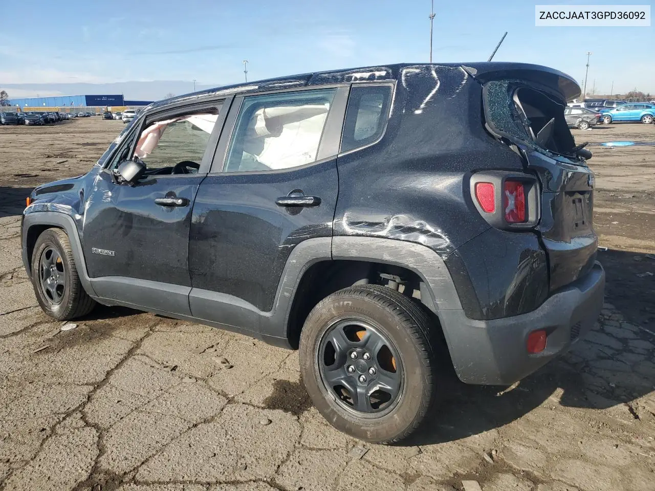 ZACCJAAT3GPD36092 2016 Jeep Renegade Sport