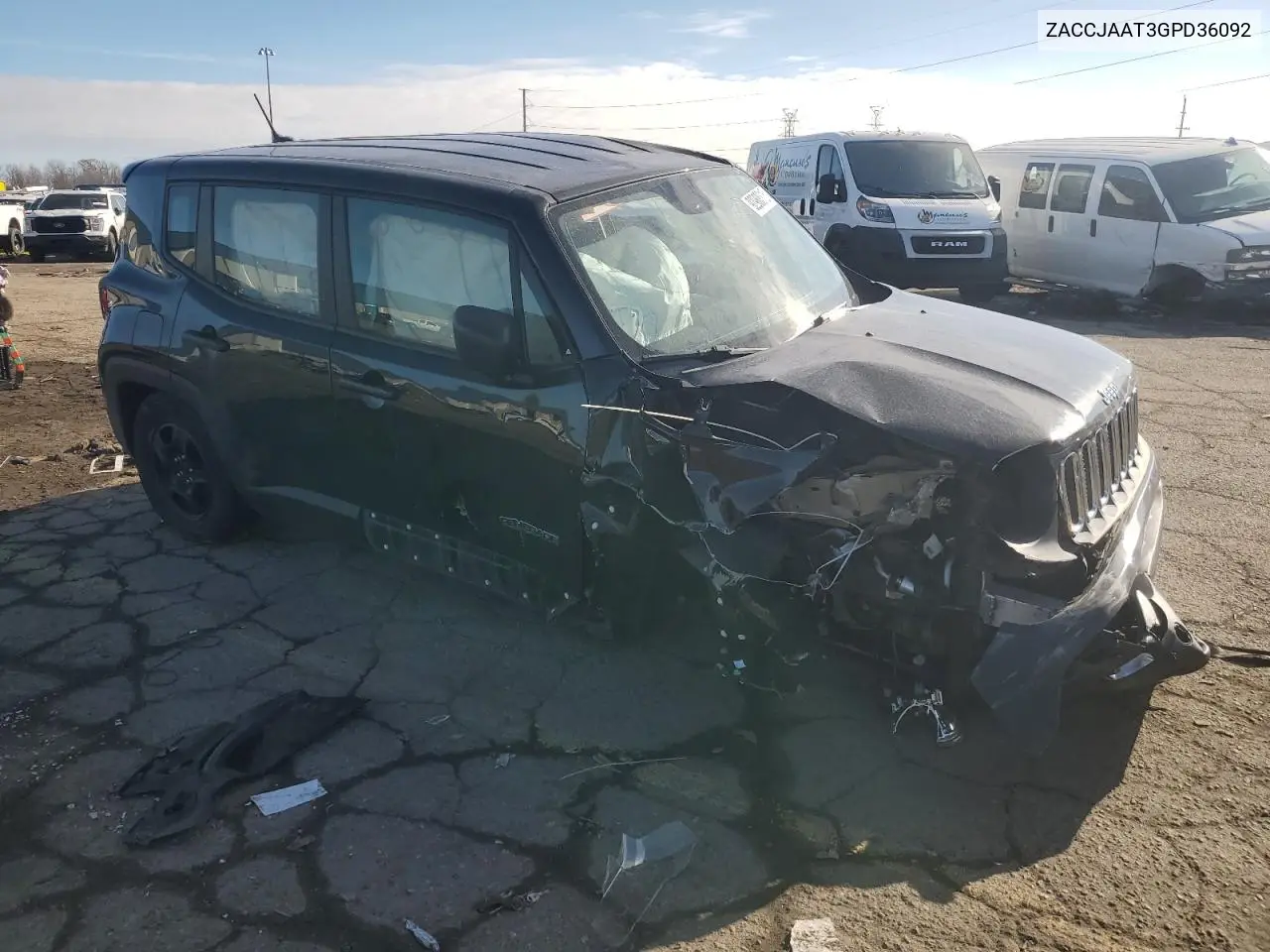 ZACCJAAT3GPD36092 2016 Jeep Renegade Sport